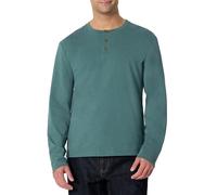 Amazon Essentials Men's (Demi's Pick) Relaxed-Fit Long-Sleeve Henley, Slate Green, M