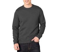 Amazon Essentials Men's Fleece Crew Neck Sweatshirt (Available in Big & Tall), Charcoal Heather, XXL Plus