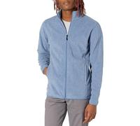 Amazon Essentials Men's Full-Zip Fleece Jacket (Available in Big & Tall), Blue Heather, XS