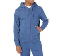 Amazon Essentials Men's Full-zip Hooded Fleece Sweatshirt Sweatshirt, Blue (blue heather), X-Large