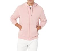 Amazon Essentials Men's Full-zip Hooded Fleece Sweatshirt Sweatshirt, Pink, Large