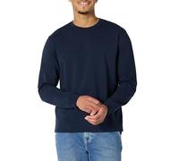 Amazon Essentials Men's Heavyweight Relaxed-Fit Long-Sleeved T-Shirt, Navy, XXL