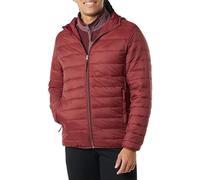 Amazon Essentials Men's Lightweight Water-Resistant Packable Hooded Puffer Jacket
