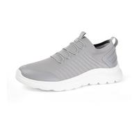 Amazon Essentials Men's Lighweight Knit Running Trainers, Grey, 6 UK