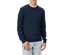 Amazon Essentials Men's Long-Sleeve Crewneck Jumper, 100% Cotton, Big & Tall Options Available, Navy, 6XL Plus Tall