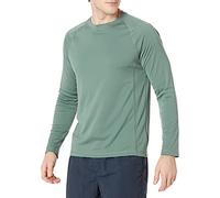 Amazon Essentials Men's Long-Sleeve Quick-Dry Swim T-Shirt, Green, M