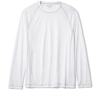 Amazon Essentials Men's Long-Sleeve Quick-Dry UPF 50 Swim T-Shirt Rash Top