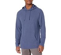 Amazon Essentials Men's Long-Sleeve Slub Thermal Pullover Hoodie (Previously Goodthreads), Denim, XXL Tall