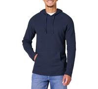 Amazon Essentials Men's Long-Sleeve Slub Thermal Pullover Hoodie (Previously Goodthreads), Navy, XL Tall