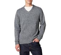 Amazon Essentials Men's Long-Sleeve Soft Touch V-Neck Jumper, Charcoal Marl, XS