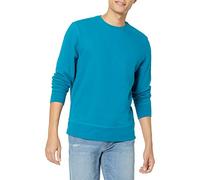 Amazon Essentials Men's Long-Sleeved Lightweight Fleece French Terry Crew Neck Sweatshirt