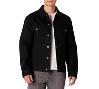 Amazon Essentials Men's Low-Stretch Regular-Fit Denim Jacket, Black, M