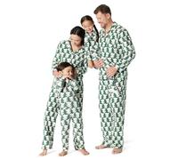 Amazon Essentials Men's Matching Holiday Family Pyjama Sets, Winter Trees, XS