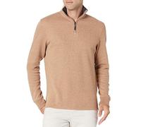 Amazon Essentials Men's Quarter-Zip French Rib Jumper