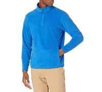 Amazon Essentials Men's Quarter-Zip Polar Fleece Jacket, Cobalt Blue, XXL