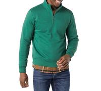 Amazon Essentials Men's Regular Fit Long-Sleeve Quarter-Zip Casual Smart Pullover Fleece Sweatshirt, Green, XL