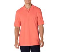 Amazon Essentials Men's Regular-Fit Short-Sleeve Cotton Piqué Polo Shirt (Available in Big and Tall), Coral Orange, M