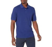 Amazon Essentials Men's Regular-Fit Short-Sleeve Cotton Piqué Polo Shirt (Available in Big and Tall), Navy, XXL