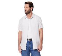 Amazon Essentials Men's Regular-Fit Short-Sleeve Linen Shirt, Dove Grey, M