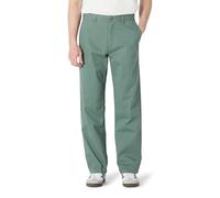 Amazon Essentials Men's Relaxed-Fit Cotton Chino Trousers, Dark Sage Green, 28W / 32L