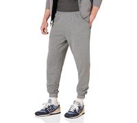 Amazon Essentials Men's Relaxed Joggers Sweatpants, Fleece, Comfortable Fit, Light Grey Heather, XL
