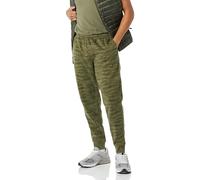 Amazon Essentials Men's Relaxed Joggers Sweatpants, Fleece, Comfortable Fit, Olive Camo, XXL
