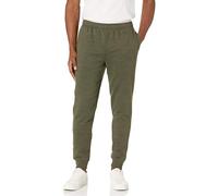 Amazon Essentials Men's Relaxed Joggers Sweatpants, Fleece, Comfortable Fit, Olive, XL