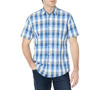 Amazon Essentials Men's Short-Sleeve Casual Poplin Shirt