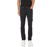 Amazon Essentials Men's Skinny-Fit 5-Pocket Stretch Twill Trousers, Black, 42W / 34L