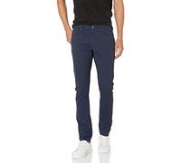 Amazon Essentials Men's Skinny-Fit 5-Pocket Stretch Twill Trousers, Navy, 36W / 31L