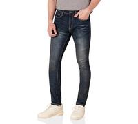 Amazon Essentials Men's Skinny-Fit Stretch Jean - Discontinued Colours, Dark Wash, 42W / 34L
