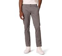 Amazon Essentials Men's Skinny-Fit Washed Comfort Stretch Chino Trousers, Grey, 38W / 32L