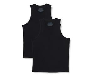 Amazon Essentials Men's Sleeveless Super Soft Modal Vest, Pack of 2, Black, XL