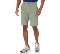 Amazon Essentials Men's Slim-Fit 11" Lightweight Comfort Stretch Oxford Short (Previously Goodthreads), Olive, 36W
