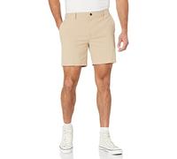 Amazon Essentials Men's Slim-Fit 7" (18cm) Lightweight Comfort Stretch Oxford Shorts, Khaki Brown, 42W
