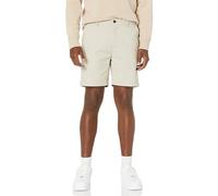Amazon Essentials Men's Slim-Fit 7" Chino Short, Stone, 28