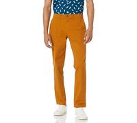 Amazon Essentials Men's Slim-Fit All-Day Stretch Casual Chino Trouser, Dark Camel, 30W / 30L