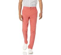 Amazon Essentials Men's Slim-Fit All-Day Stretch Casual Chino Trouser, Raspberry Red, 34W / 34L