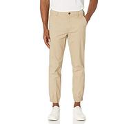 Amazon Essentials Men's Slim-Fit Chino Joggers, Khaki Brown, XL