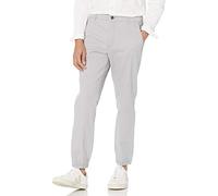 Amazon Essentials Men's Slim-Fit Chino Joggers, Light Grey, S
