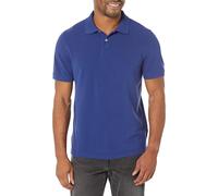 Amazon Essentials Men's Slim-Fit Cotton Pique Polo Shirt, Navy, M