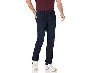 Amazon Essentials Men's Slim-Fit Jeans - Discontinued Colours, Blue Over Dye, 35W / 28L
