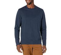 Amazon Essentials Men's Slim-Fit Long-Sleeve T-Shirt, Navy, XXL