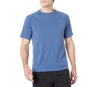 Amazon Essentials Men's Slim-Fit Short-Sleeve Quick-Dry UPF 50 Swim Tee, Blue, XXL