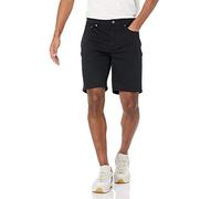 Amazon Essentials Men's Slim-Fit Stretch 5-Pocket Shorts, 9” (22.9cm) Inseam, Black, 30W