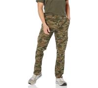 Amazon Essentials Men's Slim Fit Stretch Work Cargo Trousers (Available in Big & Tall), Green Camo, 31W / 30L