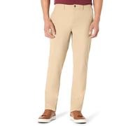 Amazon Essentials Men's Slim-Fit Travel Stretch Trousers, Khaki Tan, 36W / 30L