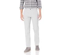 Amazon Essentials Men's Slim Fit Wrinkle-Resistant Flat-Front Work Chino Trousers, Gray, 34W / 33L