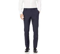 Amazon Essentials Men's Slim-Fit Wrinkle-Resistant Stretch Dress Trouser, Navy, 28W / 30L