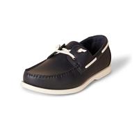 Amazon Essentials Men's Slip-On Boat Deck Shoes with Ventilation, Navy, 8 UK
